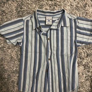Calvin Striped Button Down